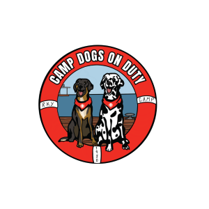 Camp Dog Sticker