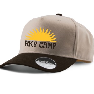 Traditional Combo 5 Panel Hat (Beige/Brown)