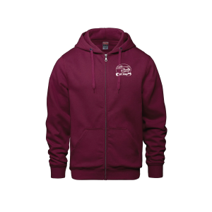 Full Zip Hoodie Maroon - (Adult & Youth)